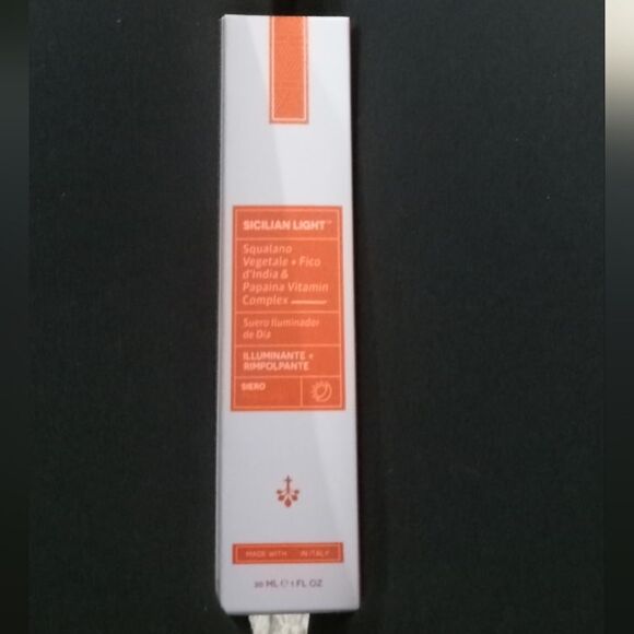 Sicilian Light Vegan Squalane Prickly Pear Blood Orange + Truffle Serum 1 Oz NWT - Picture 2 of 6